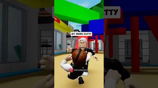 BRUHMAN FINDS HIS LOST TWIN BROTHER IN ROBLOX😳😢roblox shorts [upl. by Vassily916]