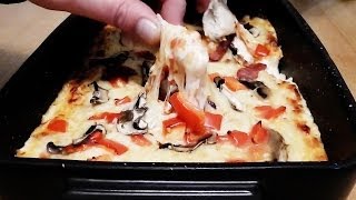 REZEPT PIZZA DIP  DAS BESTE AUS ZWEI WELTEN  ein Party Dip  schnell amp einfach selber machen [upl. by Nilram]