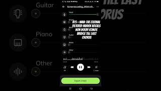 BTS  WAB THE ETERNAL Filtered Hidden Vocals Part 4 bts fyp shorts viral kpop [upl. by Rento]