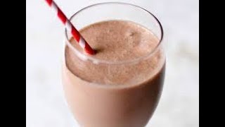 Raw Vegan Chocolate Banana Shake [upl. by Leola]