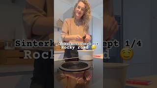 1 ding MAKEN 🤤 rockyroad sinterklaasrecepr serie minivlog vlog zegmaarfem [upl. by Arten266]