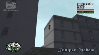 GTA San Andreas  Walkthrough  Unique Stunt Jump 50  Calton Heights San Fierro [upl. by Rubens]