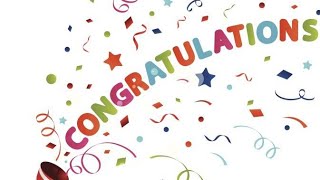 Congratulations on your Success MessageWishesGreeting and Video Status  Shorts [upl. by Himelman700]