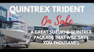 Quintrex 650 Trident amp Suzuki Package [upl. by Spitzer123]