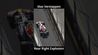 F1 Australia 2024  Max Verstappen Car Explosion Albert Park Circuit 2024 [upl. by Anaya]