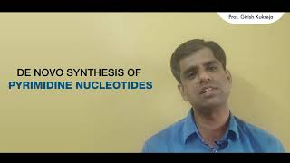 Biosynthesis of Nucleotides I Pyrimidine Nucleotides I CMP and UMP I Prof Kukreja Girish [upl. by Hujsak]