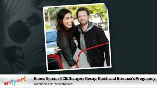 Bones Season 6 Cliffhangers Recap Booth and Brennans Pregnancy [upl. by Gromme]