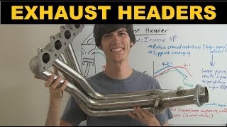 Exhaust Header  Explained [upl. by Annaek]