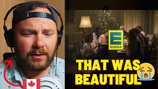 Canadian Reacts to EDEKA Weihnachtsclip  heimkommen German Christmas Commercial [upl. by Animehliw]