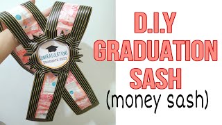 Money Graduation Garland  Money Sash for Graduates 2023 [upl. by Dymoke]