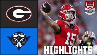 🚨 HUGE FIRST WIN 🚨 UT Martin Skyhawks vs Georgia Bulldogs  Full Game Highlights [upl. by Tobit978]