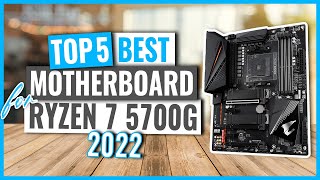 TOP 5 Best Motherboard For Ryzen 7 5700G 2022 [upl. by Katey]