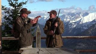 Mauser M 12  Chamois Hunting with American writer Wayne van Zwoll in Austria [upl. by Gatian883]