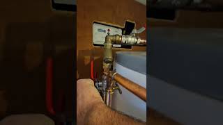 Unvented cylinder heated by combination boiler [upl. by Anieral685]