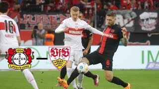 Bayer Leverkusen gegen VFB Stuttgart Super Cup Highlights nachgespielt [upl. by Nisay248]