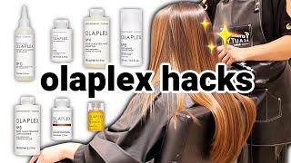 OLAPLEX HAIR HACKS  This Is The Best Way To Use Olaplex [upl. by Yorgen]