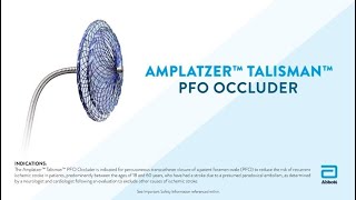 Amplatzer™ Talisman™ PFO Occluder Animation [upl. by Braeunig145]