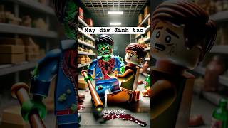 Lego Phim Siêu Nhân Người Nhện Hoá Zombie lego zombie spiderman [upl. by Silirama]