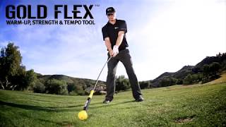 Gold Flex Golf Swing Trainer [upl. by Leahcimnhoj]