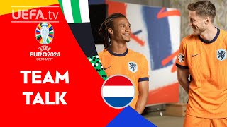 Netherlands TEAM TALK ft GAKPO AKÉ SIMONS amp WEGHORST  EURO 2024 [upl. by Cherey]