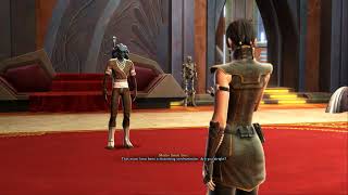 Meeting Satele Shan Remastered Cutscene SWTOR [upl. by Oznarol984]