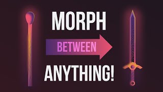 After Effects morph transitionwith match cuts [upl. by Ikairik]