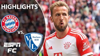 ⚽ HARRY KANES 1ST BAYERN HAT TRICK ⚽ Bayern Munich vs VfL Bochum  Bundesliga Highlights  ESPN FC [upl. by Doolittle635]