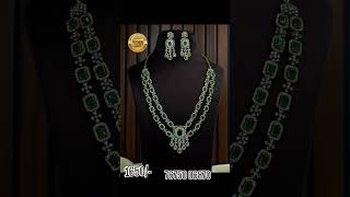 JJ polish double layer necklaces trending woman girl imitation jewellery WhatsApp [upl. by Gerita]