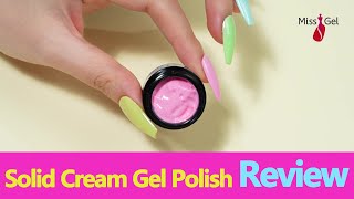 Solid Gel Polish Review  Why Solid Cream Gel Is Trending Right Now gelnails gelpolish nails [upl. by Esined]