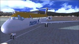 Vuelo 725 de TAESA Uruapan  Mexico Reconstrucción [upl. by Esbenshade]