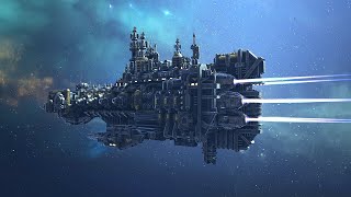 Imperial Cruiser near the Ultramarines barge loocks impressive [upl. by Imoian]