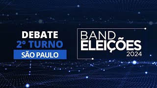 AO VIVO Eleições 2024 Debate na Band dos Candidatos à Prefeitura de São Paulo 2º Turno [upl. by Inga826]