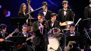 2282015 LHJF YAC  Semiahmoo Secondary Grade 12 Jazz Band quotA Warm Breezequot [upl. by Ahseyi65]