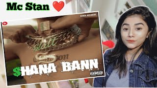 MC STΔN  SHANA BANN Reaction  Official Video  Couple Reaction [upl. by Cinemod923]