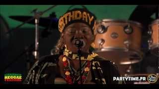 ITHREES Feat RITA MARLEY  LIVE at Garance Reggae Festival 2012 HD by Partytimefr [upl. by Sianna]