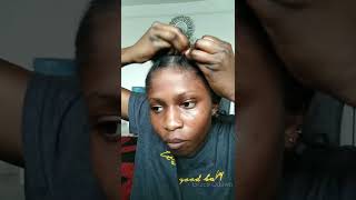 How to cornrow your own hair for beginners Didi Inward Cornrow naturalhairshorts Cornrow4chair [upl. by Ormsby]