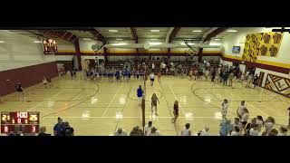 Fennimore High School vs Mineral Point High School Womens Varsity Volleyball [upl. by Nath]