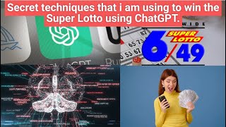 Secret tricks to Win the Super Lotto using ChatGPT [upl. by Juanita]