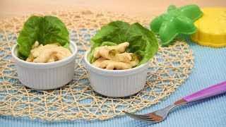 Pollo con crema di lattuga in conchiglia [upl. by Morry10]