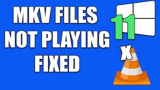 How To Fix VLC Not Playing MKV Files on Windows 11 [upl. by Lateehs]