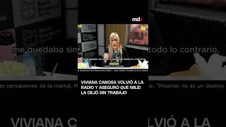 Viviana Canosa aseguró que Milei la dejó sin trabajo [upl. by Anaeco]