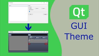 How to set a GUI Theme to a Qt Widgets Application [upl. by Ayanat]