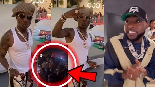 Jada P SEIZE Wizkid Phone as Wizkid Mock Davido New Song Wizkid Leak New Song in Listening Party [upl. by Melinde770]