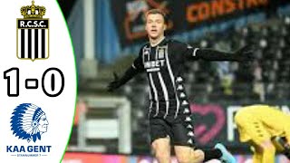 Sporting Charleroi vs KAA Gent 10 Highlights  Jupiler Pro League 2024 eFootball Game Play [upl. by Husain]