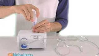 Just Nebulizers Omron Compressor Nebulizer System NEC25 [upl. by Astto92]