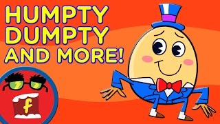 Humpty Dumpty AND MORE  OVER 20 MINUTES Of Songs For Kids  Fredbot Nursery Rhymes for Kids [upl. by Philemol]