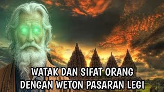 WATAK DAN SIFAT ORANG DENGAN WETON PASARAN LEGI [upl. by Yonit]