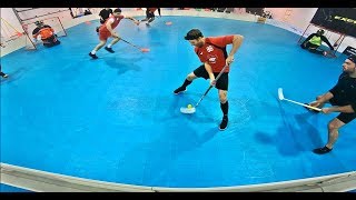 3 on 3 Floorball Highlights  SPORTLAB THREES [upl. by Adnuhsor]