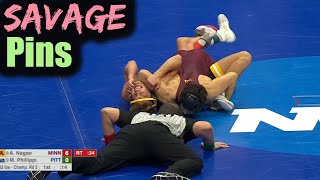 15 of the Most Savage Pins from 2023 NCAAs [upl. by Alaaj]