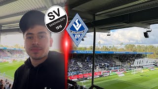 3LIGA  MANNHEIMER FANINVASION 🔥🔵⚫️  SV SANDHAUSEN vs SV WALDHOF MANNHEIM  Stadionvlog [upl. by Alia]